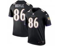 Legend Vapor Untouchable Men's Nick Boyle Baltimore Ravens Nike Jersey - Black