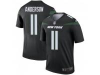 Legend Vapor Untouchable Men's Robby Anderson New York Jets Nike Color Rush Jersey - Stealth Black