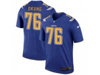 Legend Vapor Untouchable Men's Russell Okung Los Angeles Chargers Nike Color Rush Jersey - Royal