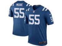 Legend Vapor Untouchable Men's Skai Moore Indianapolis Colts Nike Color Rush Jersey - Royal