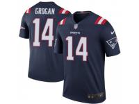Legend Vapor Untouchable Men's Steve Grogan New England Patriots Nike Color Rush Jersey - Navy