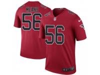 Legend Vapor Untouchable Men's Steven Means Atlanta Falcons Nike Color Rush Jersey - Red