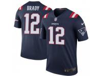 Legend Vapor Untouchable Men's Tom Brady New England Patriots Nike Color Rush Jersey - Navy