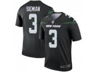 Legend Vapor Untouchable Men's Trevor Siemian New York Jets Nike Color Rush Jersey - Stealth Black