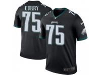 Legend Vapor Untouchable Men's Vinny Curry Philadelphia Eagles Nike Color Rush Jersey - Black