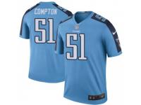Legend Vapor Untouchable Men's Will Compton Tennessee Titans Nike Color Rush Jersey - Light Blue