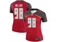Legend Vapor Untouchable Women's Anthony Nelson Tampa Bay Buccaneers Nike Jersey - Red