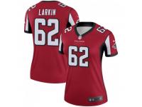Legend Vapor Untouchable Women's Austin Larkin Atlanta Falcons Nike Jersey - Red