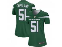 Legend Vapor Untouchable Women's Brandon Copeland New York Jets Nike Player Jersey - Gotham Green