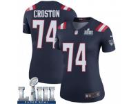 Legend Vapor Untouchable Women's Cole Croston New England Patriots Nike Color Rush Super Bowl LIII Jersey - Navy