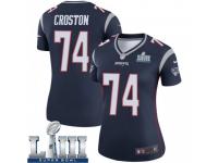 Legend Vapor Untouchable Women's Cole Croston New England Patriots Nike Super Bowl LIII Jersey - Navy