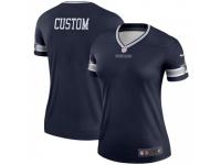 Legend Vapor Untouchable Women's Custom Dallas Cowboys Nike Jersey - Navy