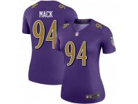 Legend Vapor Untouchable Women's Daylon Mack Baltimore Ravens Nike Color Rush Jersey - Purple