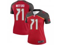 Legend Vapor Untouchable Women's Earl Watford Tampa Bay Buccaneers Nike Jersey - Red