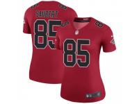 Legend Vapor Untouchable Women's Eric Saubert Atlanta Falcons Nike Color Rush Jersey - Red