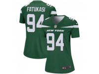 Legend Vapor Untouchable Women's Folorunso Fatukasi New York Jets Nike Player Jersey - Gotham Green