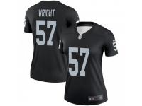 Legend Vapor Untouchable Women's Gabe Wright Oakland Raiders Nike Jersey - Black