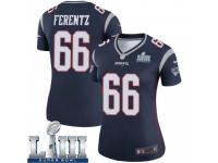 Legend Vapor Untouchable Women's James Ferentz New England Patriots Nike Super Bowl LIII Jersey - Navy