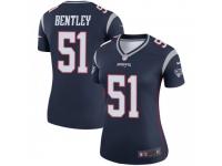 Legend Vapor Untouchable Women's Ja'Whaun Bentley New England Patriots Nike Jersey - Navy