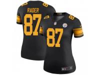 Legend Vapor Untouchable Women's Kevin Rader Pittsburgh Steelers Nike Color Rush Jersey - Black