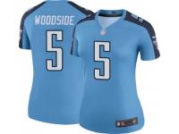 Legend Vapor Untouchable Women's Logan Woodside Tennessee Titans Nike Color Rush Jersey - Light Blue