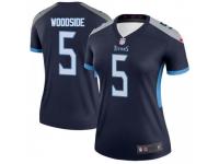 Legend Vapor Untouchable Women's Logan Woodside Tennessee Titans Nike Jersey - Navy