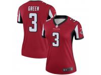 Legend Vapor Untouchable Women's Marcus Green Atlanta Falcons Nike Red Jersey - Green