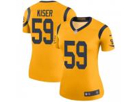 Legend Vapor Untouchable Women's Micah Kiser Los Angeles Rams Nike Color Rush Jersey - Gold
