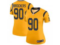 Legend Vapor Untouchable Women's Michael Brockers Los Angeles Rams Nike Color Rush Jersey - Gold
