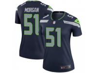 Legend Vapor Untouchable Women's Mike Morgan Seattle Seahawks Nike Jersey - Navy