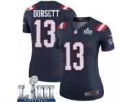 Legend Vapor Untouchable Women's Phillip Dorsett New England Patriots Nike Color Rush Super Bowl LIII Jersey - Navy