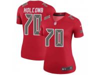 Legend Vapor Untouchable Women's Ruben Holcomb Tampa Bay Buccaneers Nike Color Rush Jersey - Red