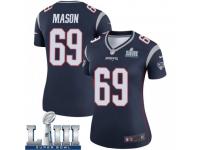 Legend Vapor Untouchable Women's Shaq Mason New England Patriots Nike Super Bowl LIII Jersey - Navy