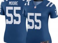 Legend Vapor Untouchable Women's Skai Moore Indianapolis Colts Nike Color Rush Jersey - Royal