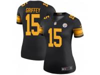 Legend Vapor Untouchable Women's Trey Griffey Pittsburgh Steelers Nike Color Rush Jersey - Black
