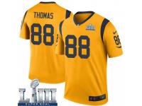 Legend Vapor Untouchable Youth Mike Thomas Los Angeles Rams Nike Color Rush Super Bowl LIII Bound Jersey - Gold
