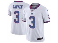 Limited Men's Alex Tanney New York Giants Nike Color Rush Jersey - White