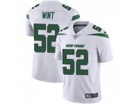 Limited Men's Anthony Wint New York Jets Nike Vapor Jersey - Spotlight White