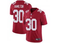 Limited Men's Antonio Hamilton New York Giants Nike Alternate Vapor Untouchable Jersey - Red