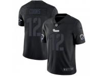 Limited Men's Brandin Cooks Los Angeles Rams Nike Jersey - Black Impact Vapor Untouchable