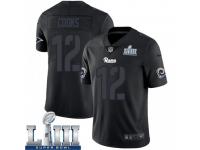 Limited Men's Brandin Cooks Los Angeles Rams Nike Super Bowl LIII Bound Jersey - Black Impact Vapor Untouchable