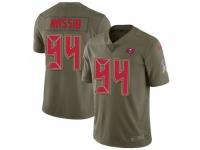 Limited Men's Carl Nassib Tampa Bay Buccaneers Nike 2017 Salute to Service Jersey - Green