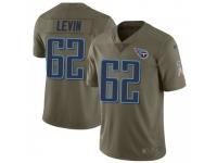 Limited Men's Corey Levin Tennessee Titans Nike 2017 Salute to Service Jersey - Green
