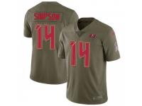 Limited Men's Cortrelle Simpson Tampa Bay Buccaneers Nike 2017 Salute to Service Jersey - Green
