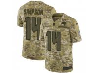 Limited Men's Cortrelle Simpson Tampa Bay Buccaneers Nike 2018 Salute to Service Jersey - Camo