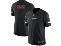 Limited Men's Custom Denver Broncos Nike Jersey - Black Impact Vapor Untouchable