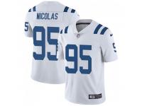 Limited Men's Dadi Nicolas Indianapolis Colts Nike Vapor Untouchable Jersey - White