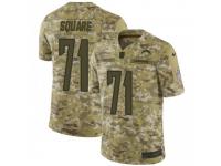 Limited Men's Damion Square Los Angeles Chargers Nike 2018 Salute to Service Jersey - Camo