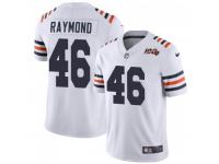 Limited Men's Dax Raymond Chicago Bears Nike Alternate Classic 100th Season Jersey - White