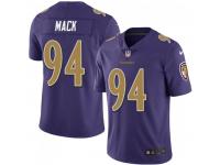 Limited Men's Daylon Mack Baltimore Ravens Nike Team Color Vapor Untouchable Jersey - Purple